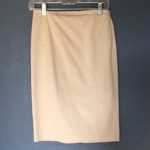 Express Khaki pencil skirt